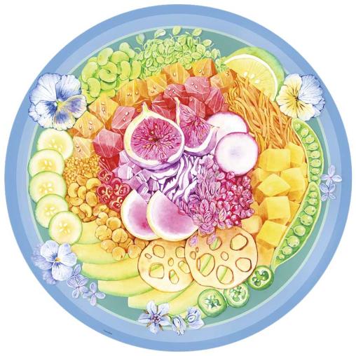 Puzzle Ravensburger Circular Poke Bowl de 500 Piezas