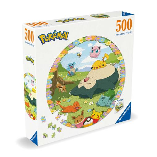 Puzzle Ravensburger Circular Pokemon de 500 Piezas