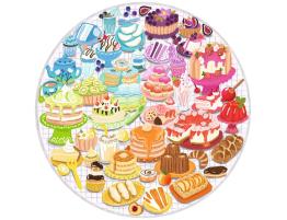 Puzzle Ravensburger Circular Postres de 500 Piezas