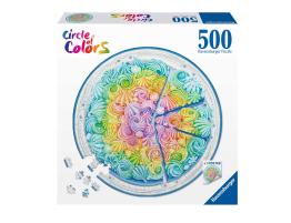 Puzzle Ravensburger Circular Rainbow Cake de 500 Piezas