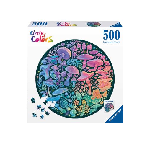 Puzzle Ravensburger Circular Setas de 500 Piezas