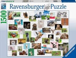 Puzzle Ravensburger Collage de Animales Divertidos de 1500 Piez