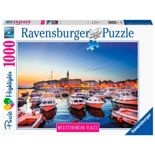 Puzzle Ravensburger Croacia Mediterránea de 1000 Piezas