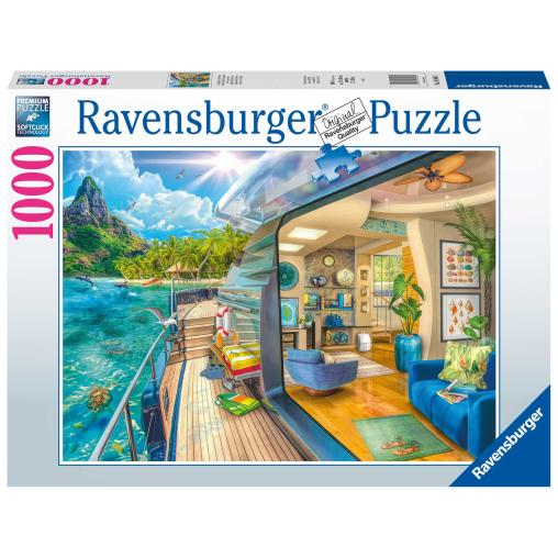 Puzzle Ravensburger Crucero a los Trópicos de 1000 Piezas