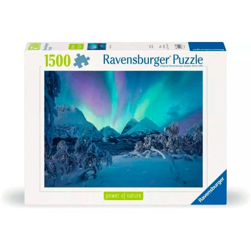 Puzzle Ravensburger Cuando bailan las Auroras Boreales de 1500 P