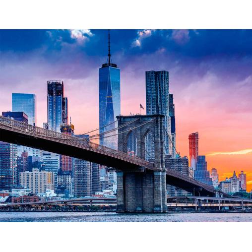 Puzzle Ravensburger De Brooklyn a Manhattan de 2000 Piezas