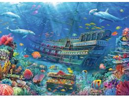 Puzzle Ravensburger Descubrimiento Submarino XXL de 200 Piezas