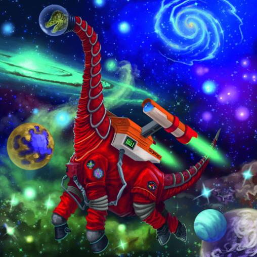 Puzzle Ravensburger Dinosaurios en el Espacio de 3x49 Pzs