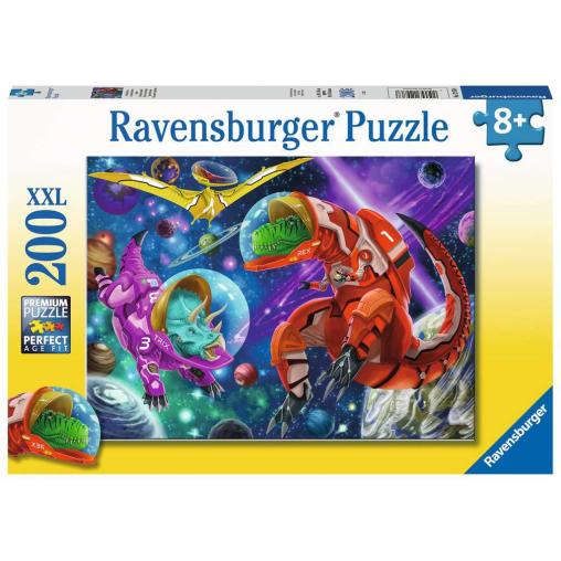 Puzzle Ravensburger Dinosaurios Espaciales XXL de 200 Piezas