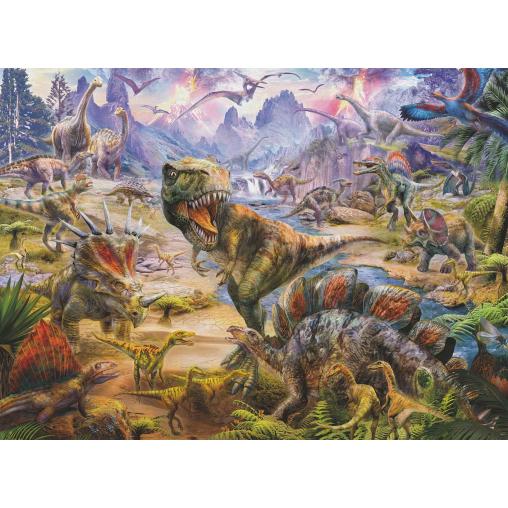 Puzzle Ravensburger Dinosaurios Gigantes XXL de 300 Pzs