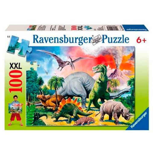 Puzzle Ravensburger Dinosaurios XXL de 100 Piezas