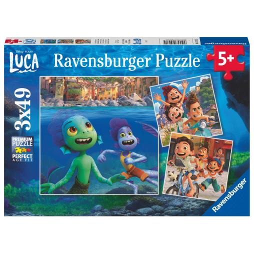 Puzzle Ravensburger Disney Luca de 3x49 Piezas