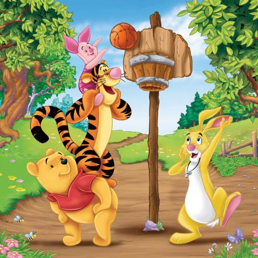 Puzzle Ravensburger Disney Winnie The Pooh de 3x49 Piezas