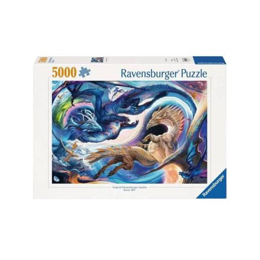 Puzzle Ravensburger Dragón Día y Noche de 5000 Piezas