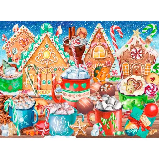 Puzzle Ravensburger Dulce Navidad XXL de 200 Piezas