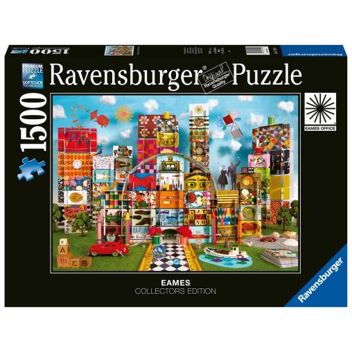 Puzzle Ravensburger Eames House of Cards Fantasy de 1500 Pzs