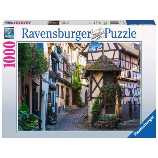 Puzzle Ravensburger Eguisheim en Alsacia, Francia de 1000 Pieza