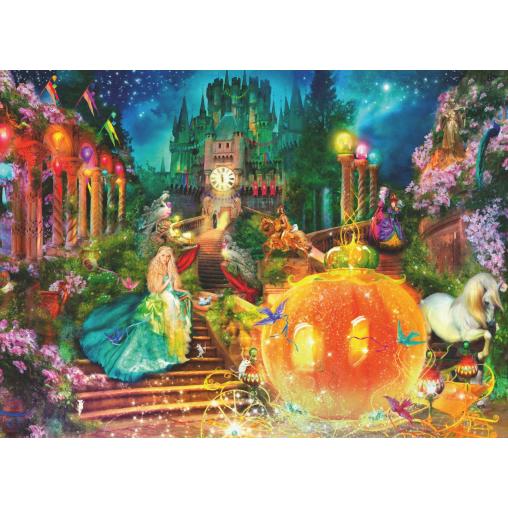 Puzzle Ravensburger El Cuento de Cenicienta XXL de 100 Pzs