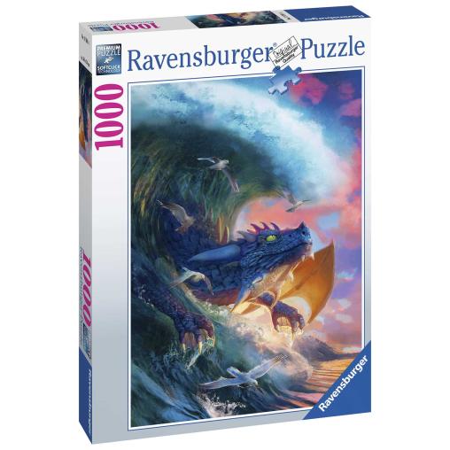 Puzzle Ravensburger El Dragón del Mar de 1000 Piezas