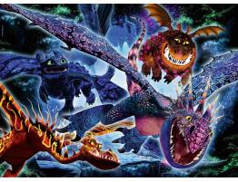 Puzzle Ravensburger CEATD3 El Mundo Oculto de Dragones B XXL 10