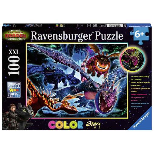 Puzzle Ravensburger CEATD3 El Mundo Oculto de Dragones B XXL 10