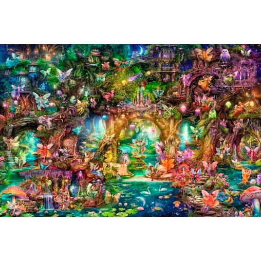 Puzzle Ravensburger El Mundo Oculto de las Hadas de 4000 Pzs