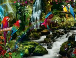 Puzzle Ravensburger El Paraíso de los Loros de 2000 Piezas