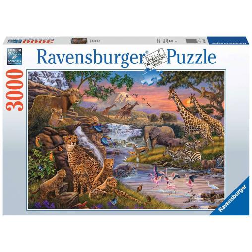 Puzzle Ravensburger El Reino Animal de 3000 Piezas