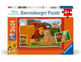 Puzzle Ravensburger El Rey León 2x24 Piezas