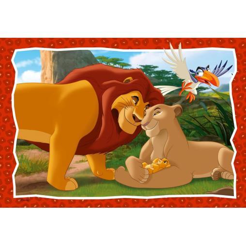 Puzzle Ravensburger El Rey León 2x24 Piezas