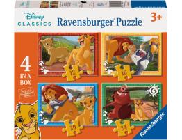 Puzzle Ravensburger El Rey León Progresivo 12+16+20+24 Pzs