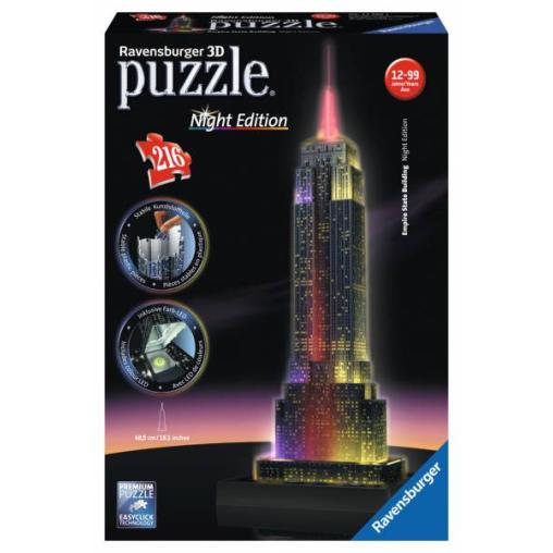 Casse-tête Ravensburger Empire State Building Night Edition 3D 2