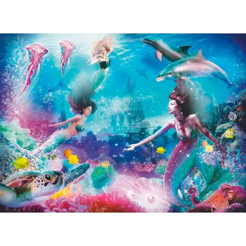 Puzzle Ravensburger En el Reino de las Sirenas XXL 300 Pzs