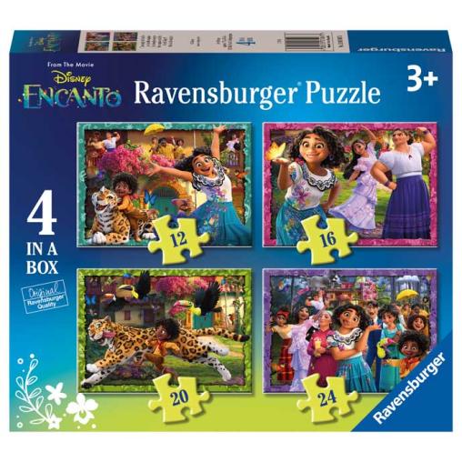 Puzzle Ravensburger Encanto Progresivo 12+16+20+24 Pz