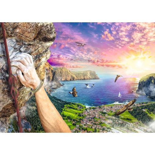 Puzzle Ravensburger Escalada de Roca de 1000 Piezas