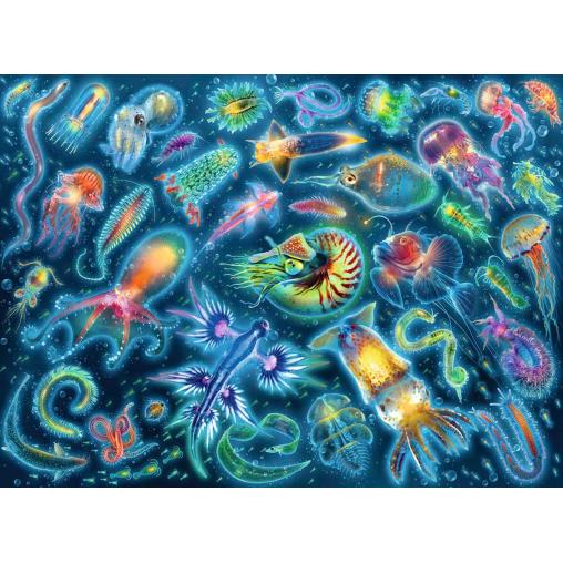 Puzzle Ravensburger Especies Submarinas de 500 Piezas