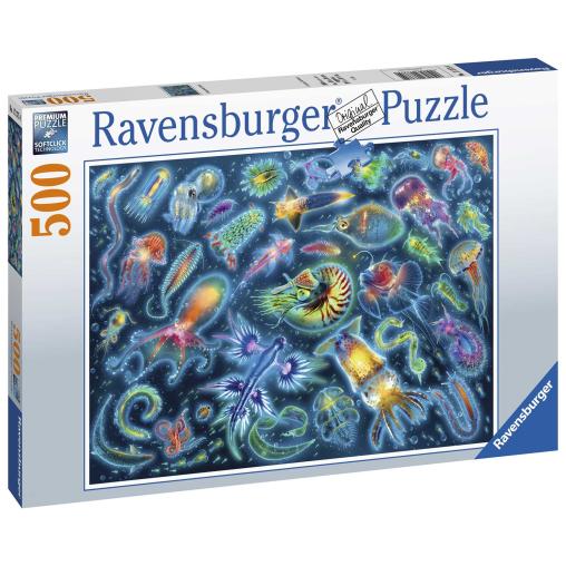 Puzzle Ravensburger Especies Submarinas de 500 Piezas