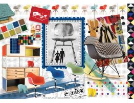 Puzzle Ravensburger Espectro del Diseño de Eames de 1000 Piezas