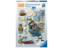 Puzzle Ravensburger Espíritu Marítimo de 500 Piezas