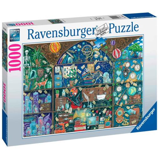 Puzzle Ravensburger Estantería de Curiosidades de 1000 Pzs