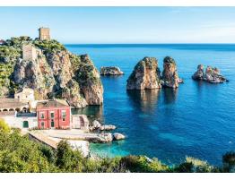 Puzzle Ravensburger Faraglioni de Scopello, Sicilia de 1000 Pzs