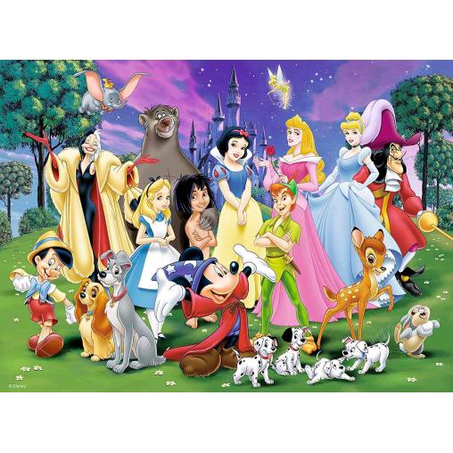 Puzzle Ravensburger Favoritos Disney XXL de 200 Piezas