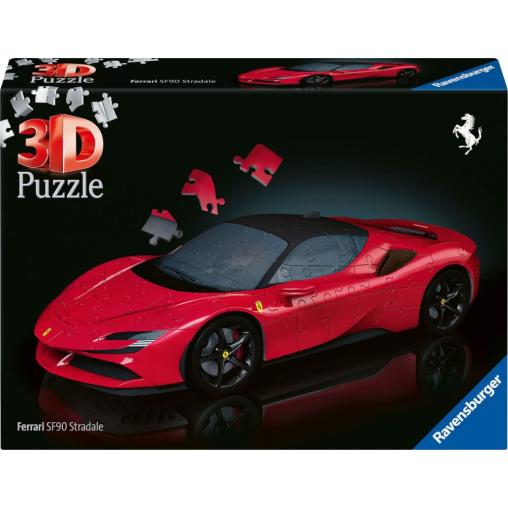 Puzzle Ravensburger Ferrari SF90 3D 108 Piezas