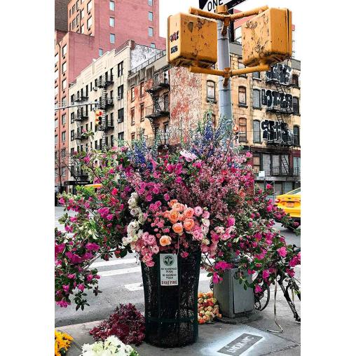 Puzzle Ravensburger Flores en Nueva York de 300 Piezas