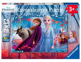 Puzzle Ravensburger Frozen 2 de 2x12 Piezas