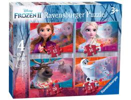 Puzzle Ravensburger Frozen 2 Progresivo de 12+16+20+24 Pzs