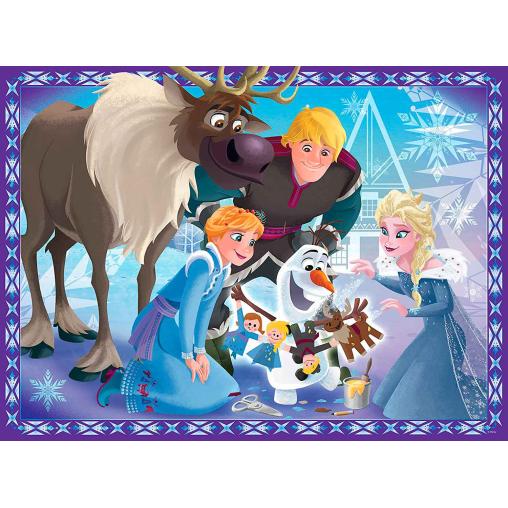 Puzzle Ravensburger Frozen Olaf XXL de 100 Piezas