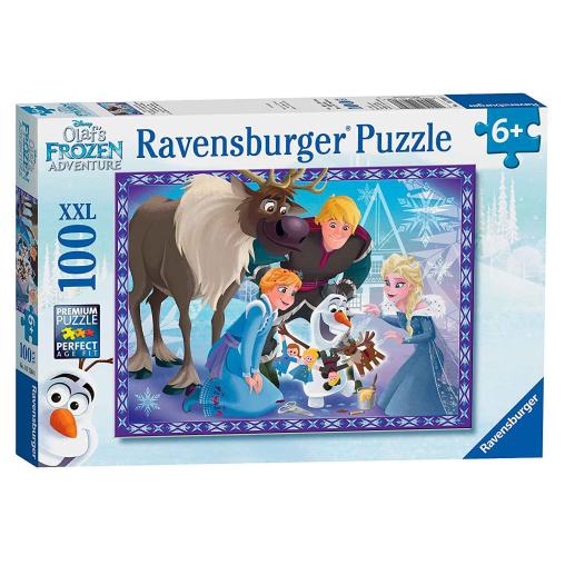 Puzzle Ravensburger Frozen Olaf XXL de 100 Piezas