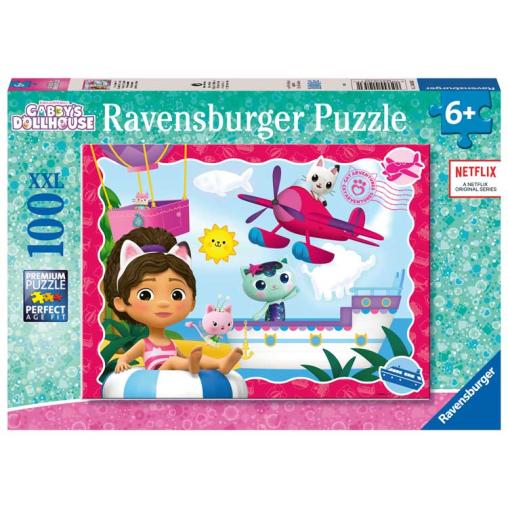 Puzzle Ravensburger Gabbys Dollhouse XXL de 100 Piezas