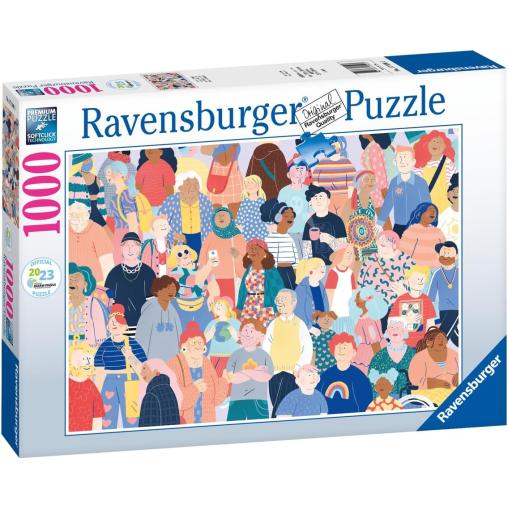 Puzzle Ravensburger Gente de Puzzle de 1000 Piezas